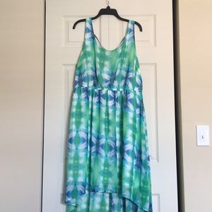 Foreve 21+  High Low Colorful Dress